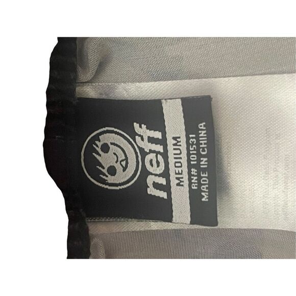 Neff Men Black Gray Yellow Duck Sunglasses Swim Trunks Stretch Boardshort Medium - Picture 5 of 9